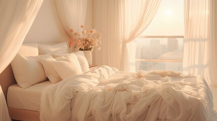 spacious blurred luxury interior home