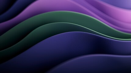 Obraz premium Abstract Purple Green Blue Wavy Texture Background