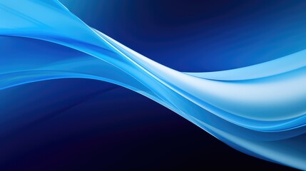 Fototapeta premium shapes dynamic blue background