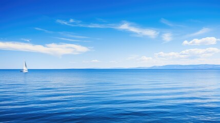 Obraz premium waves blue ocean