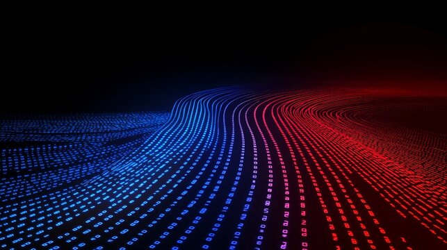 binary code background