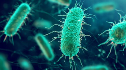 Fototapeta premium Microbial Cell Culture Process: Innovative Therapeutic Applications in Action