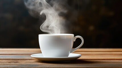 steam blank coffee cup