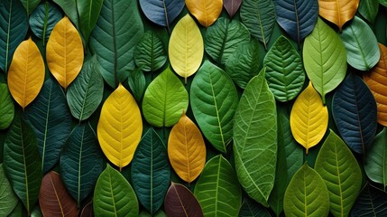 visual abstract leaf pattern