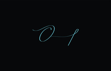 A minimal yet stylish depiction of white cursive lettering forming OI on a dark background, symbolizing elegance and simplicity.