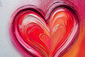 heart shaped eels like in love for valentines day