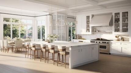 Fototapeta premium appliances custom kitchen