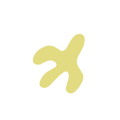 abstract coral shape