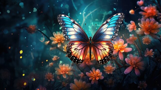 blooming spring template