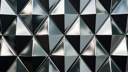 Obraz premium panel diamond metal pattern