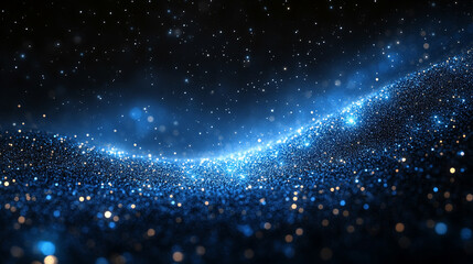 A dynamic abstract digital technology blue matrix background symbolizing futuristic data flow, cyber networks, and the chaos of modern information transmission in the digital age.

