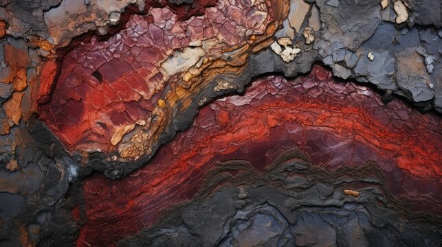 volcanic magma texture