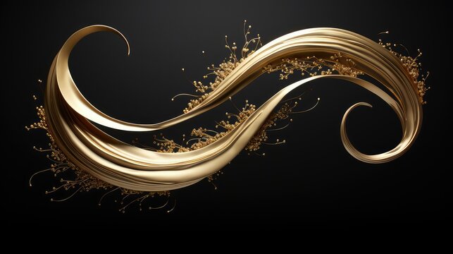 opulence gold script