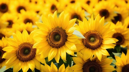 Obraz premium blooming spring crops