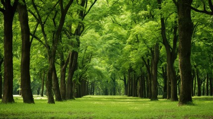 Fototapeta premium ery green tree background