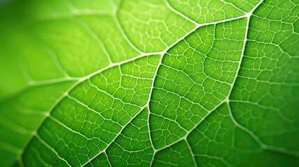 Obraz premium vibrant green polygon