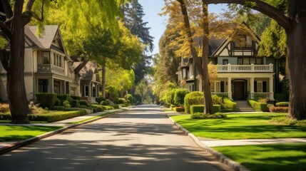 tree neighborhood residential housing