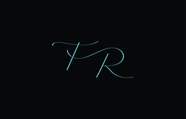 A minimal yet stylish depiction of white cursive lettering forming TR on a dark background, symbolizing elegance and simplicity.