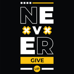 Motivational Quote Typography T-shirt Design Vector 