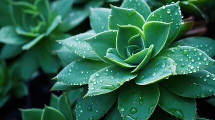 Fototapeta premium vibrant green thumb