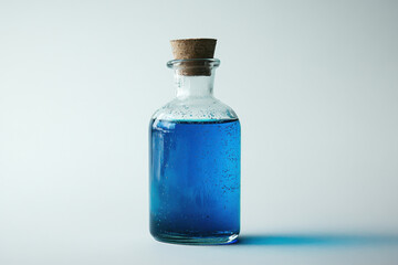 Chemical solution in bottle