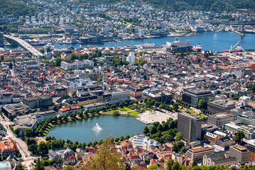 Bergen is a city on the southwest coast of Norway. It is surrounded by mountains and fjords,...