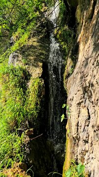 Serene waterfall cascading through lush greenery, a hidden gem in nature's embrace.
📍Selin, Hawraman Takht - Kurdistan 