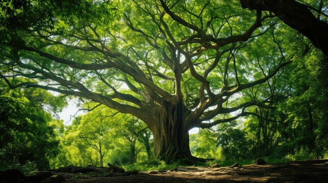canopy monkey pod tree