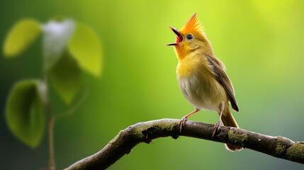 Obraz premium singing gold crest