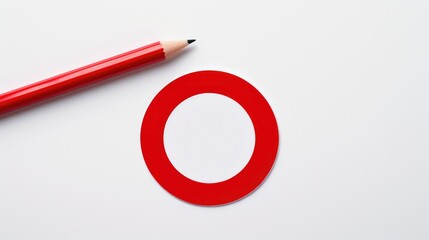 drawing red pen circle