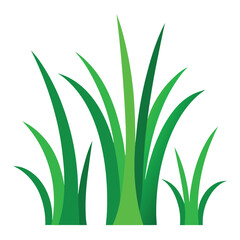 green grass vector icon design.
