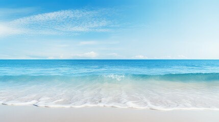 Obraz premium water blue color