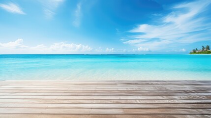 Fototapeta premium clear beach water background