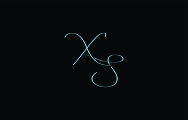 A minimal yet stylish depiction of white cursive lettering forming XS on a dark background, symbolizing elegance and simplicity.