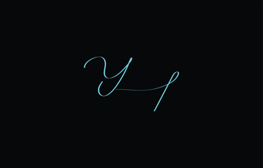 A minimal yet stylish depiction of white cursive lettering forming YI on a dark background, symbolizing elegance and simplicity.