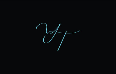 A minimal yet stylish depiction of white cursive lettering forming YT on a dark background, symbolizing elegance and simplicity.