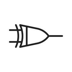 OR Gate icon vector image. Suitable for mobile apps, web apps and print media.