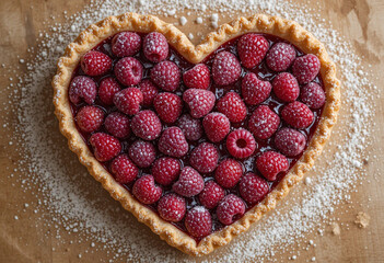 heart shaped pie