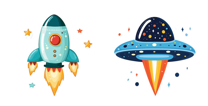 PNG space ship merchandise, kids' products, social media, sci-fi promotions, marketing campaigns, digital content, educational materials,