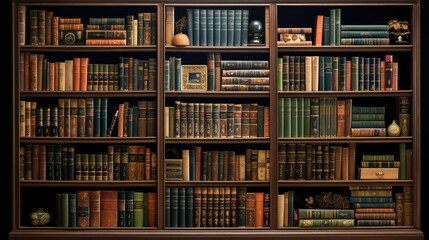 knowledge book border