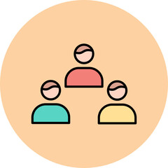 Team Members Vector Icon