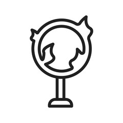 Performing at Circus icon vector image. Suitable for mobile apps, web apps and print media.