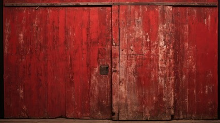 Obraz premium distressed barn door wood