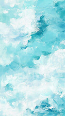 Obraz premium Abstract blue and white swirling background with cloud like texture