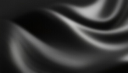 Obraz premium black wavy abstract background
