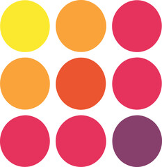 set of colorful round buttons,set of round buttons,set of colorful vector buttons