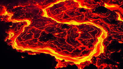 Fototapeta premium Lava texture