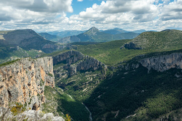 Obraz premium Verdon Schlucht