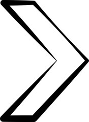 Square line shapes. Geometric elements