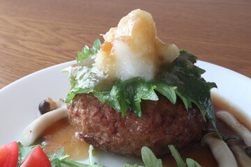 和風ハンバーグ　大根おろしハンバーグ